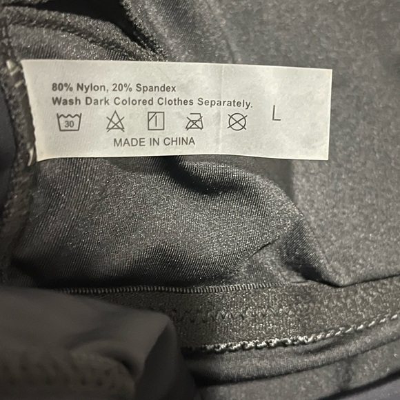 Women's Swimsuit with Adjustable Cross Straps Black Size L NWT - Picture 8 of 8